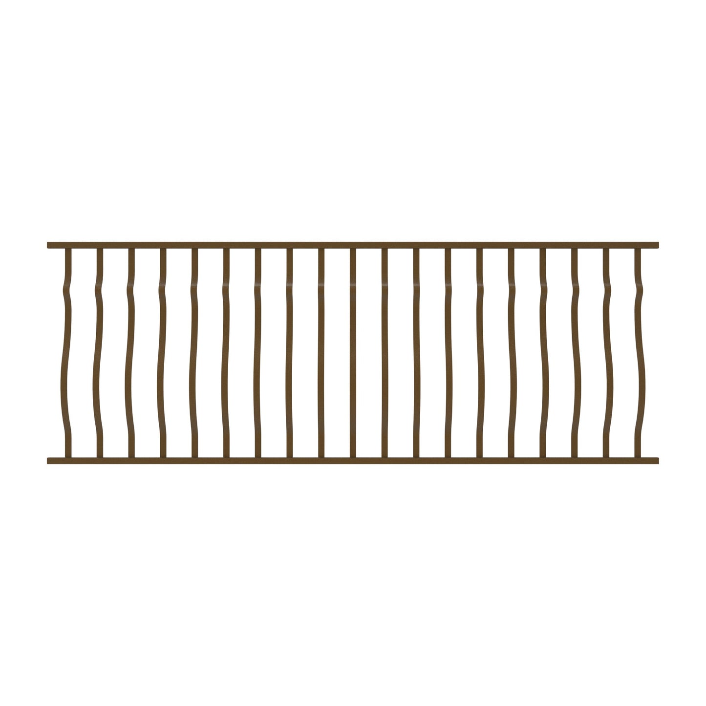 FE26 - VIENNA PANEL Antique Bronze 34"X8'