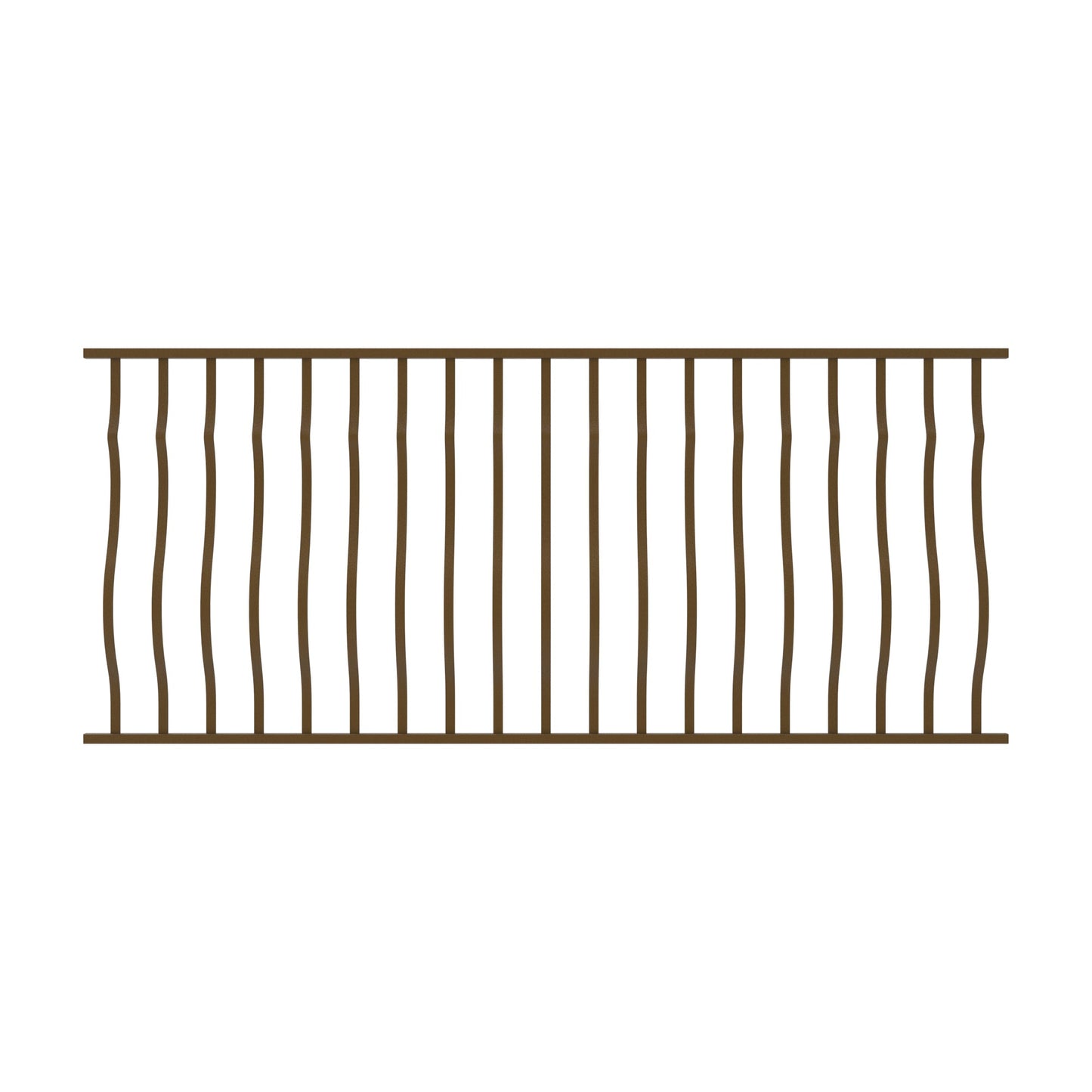 FE26 - VIENNA PANEL Antique Bronze 40"X8'