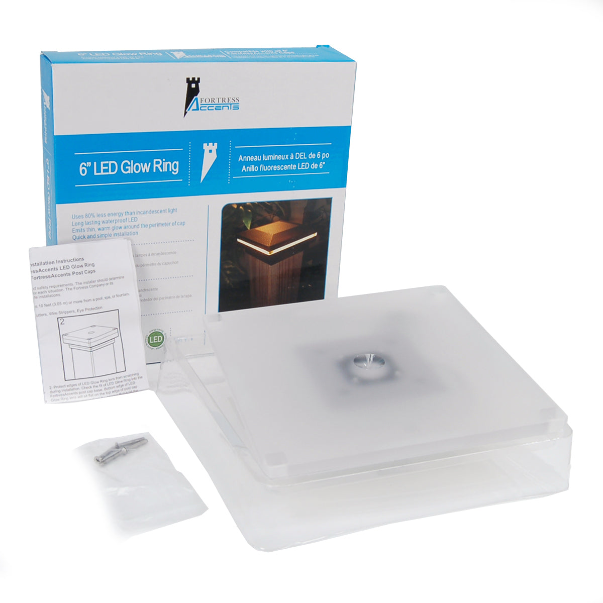 FortressAccents - LED GLOW RING 6"