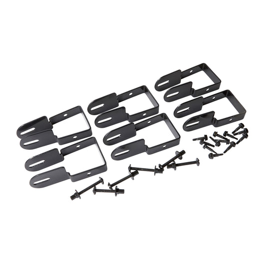 V3 Industrial 2.5" Extended 3 Direction Bracket for Corner Posts (6 Pieces)