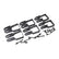V3 Industrial 2.5" Extended 3 Direction Bracket for Corner Posts (6 Pieces) - 839133208