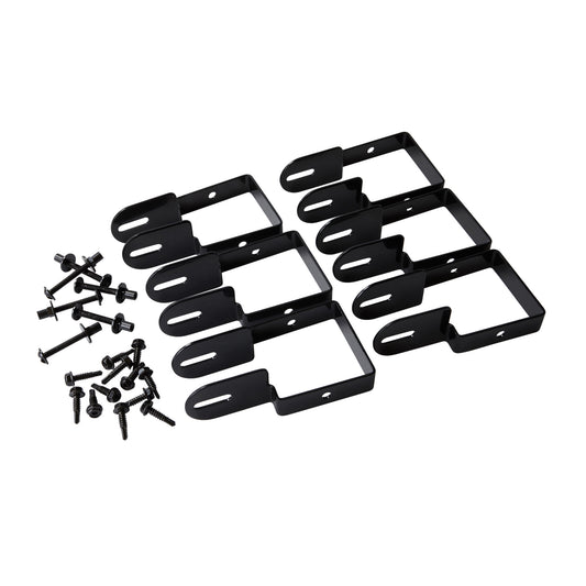V3 Industrial 3" Extended 3 Direction Bracket for Corner Posts (6 Pieces) - 839133218