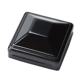 A2 Commercial Aluminum 3" x 3" Pressed Dome Cap - 430073