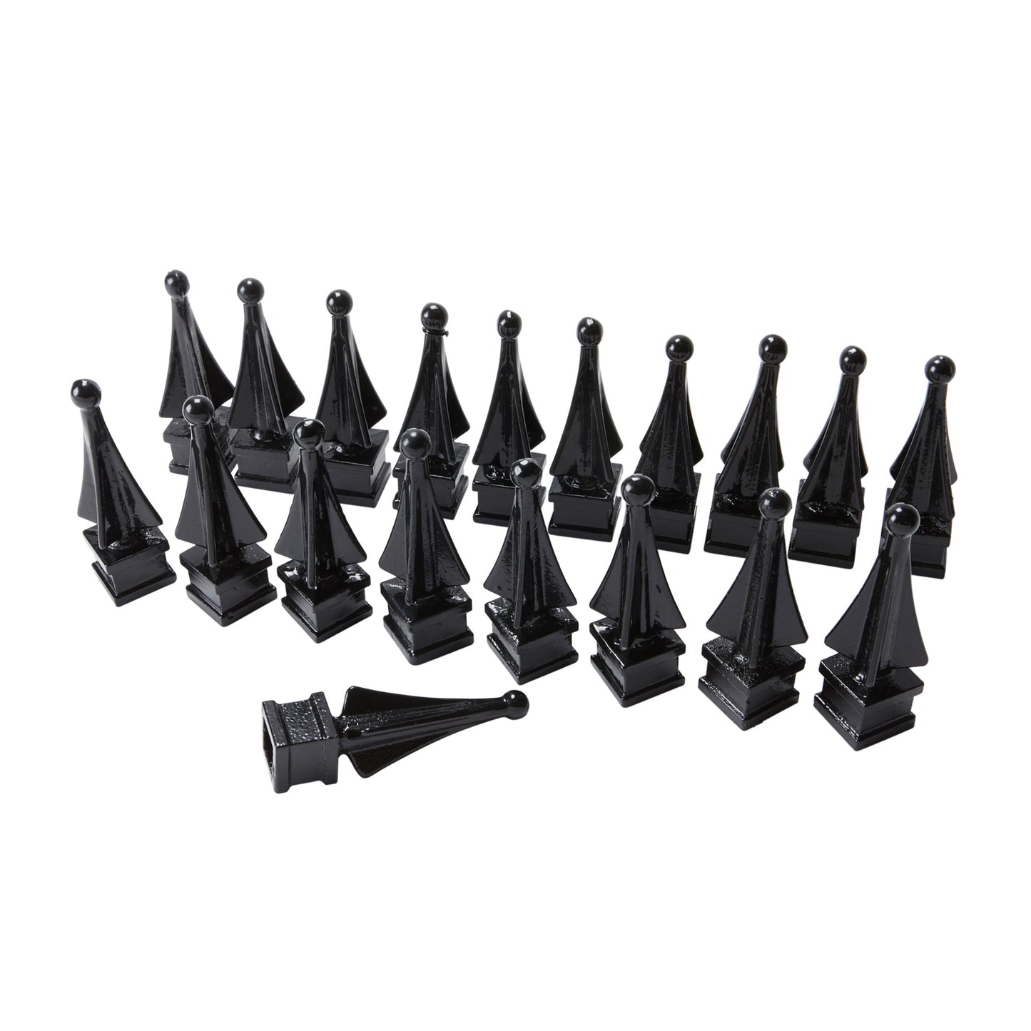 Versai 5/8" Quad Finial (Box of 20) - 450071