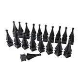 Versai 5/8" Quad Finial (Box of 20) - 450071