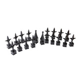 Versai 5/8" Triad Finial (Box of 20) - 450070