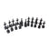 Versai 5/8" Triad Finial (Box of 20) - 450070